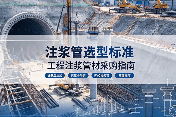 兰坪注浆管选型标准